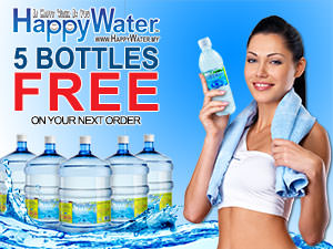 Get Free water on your next order