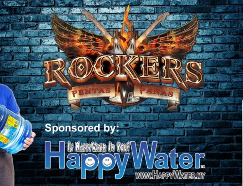 HappyWater Sponsors Rockers Pentas Panas Reality Talent Show