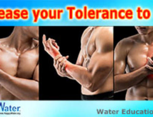 Increase your Tolerance to Pain with Water